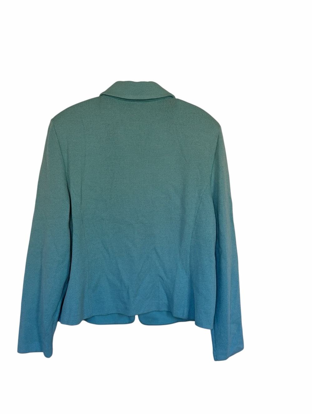Vintage St. John Timeless Classic Santana Zip-Front Knit Designer Chic Jacket - Picture 2 of 8